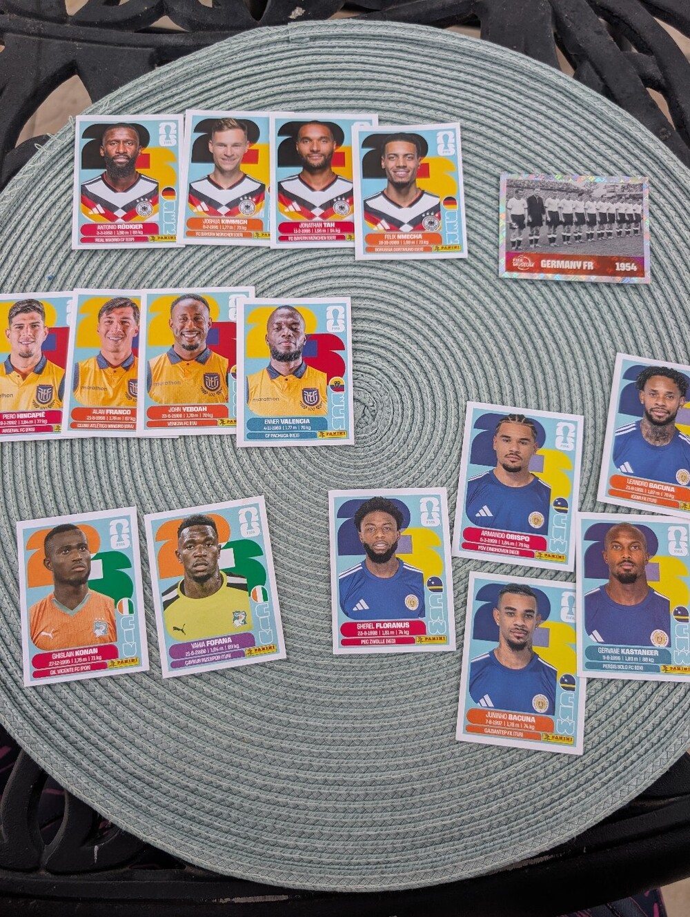 Panini-World Cup Sticker Collection -2016- Group E-24- Civ, Ger, Ecu, Cuw